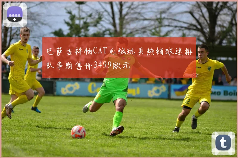 巴萨吉祥物CAT毛绒玩具热销球迷排队争购售价3499欧元