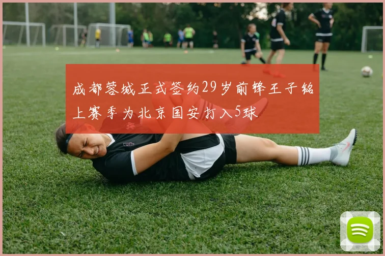 成都蓉城正式签约29岁前锋王子铭上赛季为北京国安打入5球