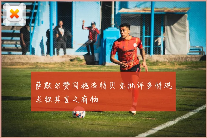 萨默尔赞同施洛特贝克批评多特观点称其言之有物